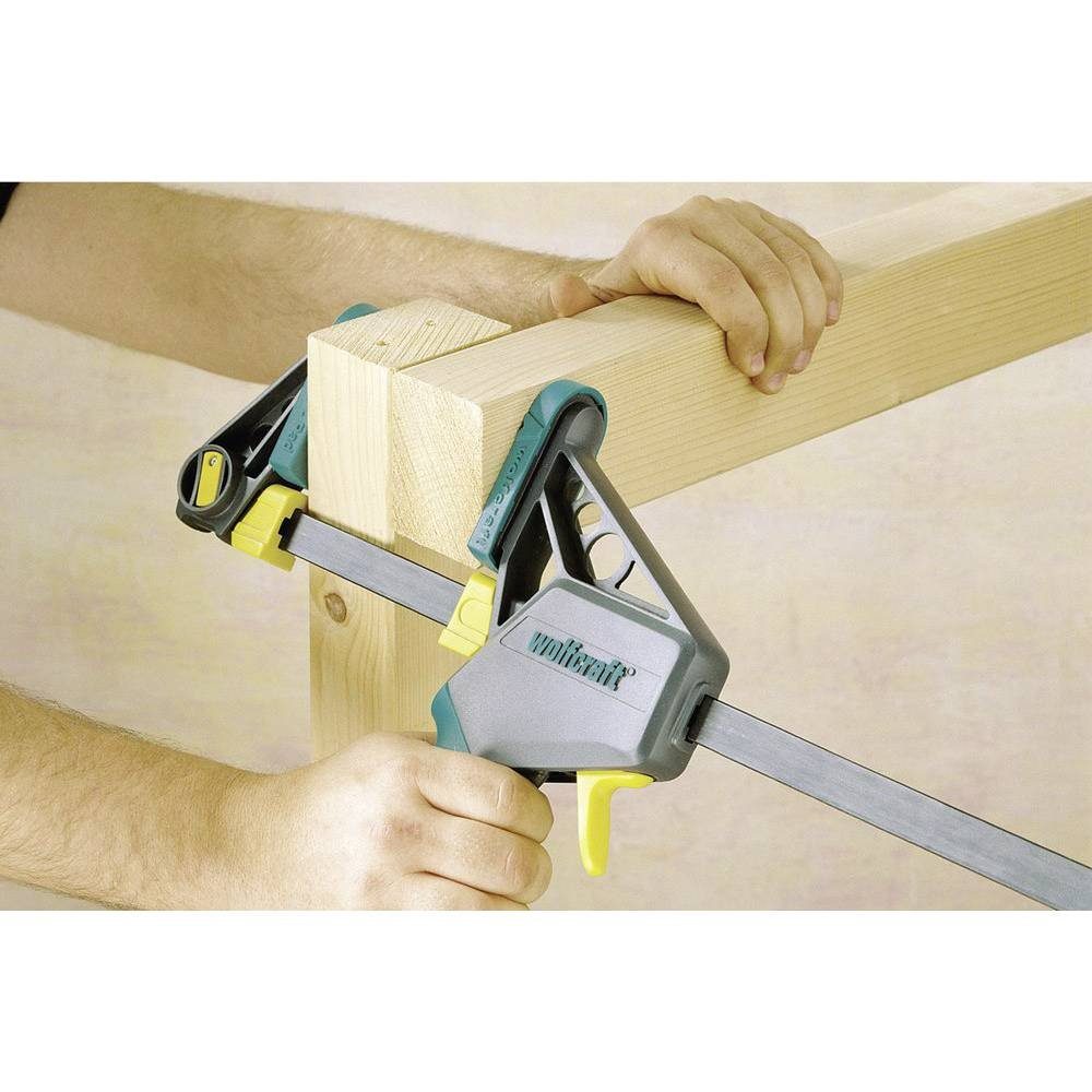 Wolfcraft Schraubzwinge EHZ Einhandzwinge PRO100/700 mm