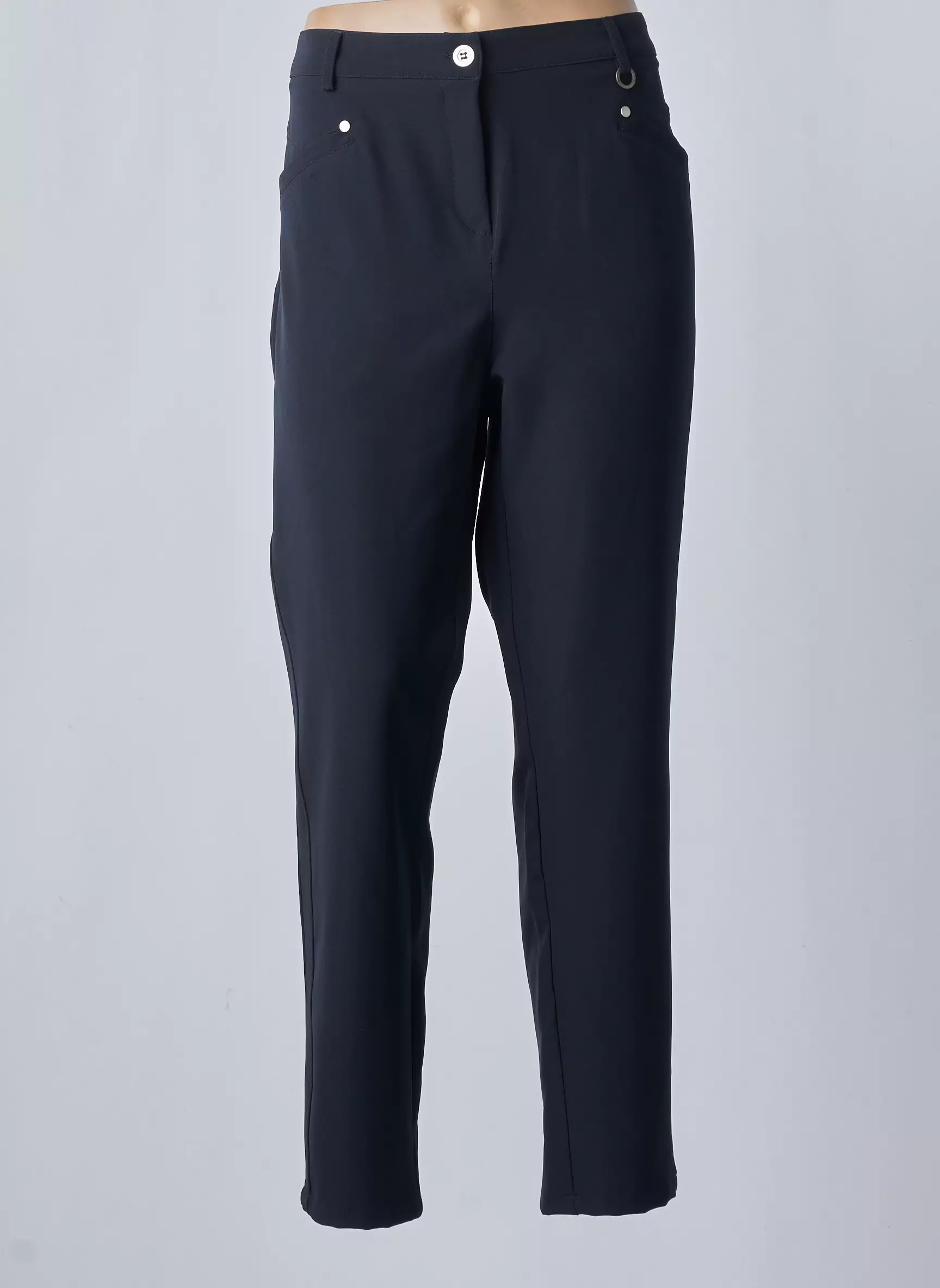 Mado Et Les Autres Pantalons Slim Femme couleur noir