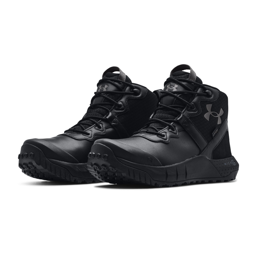 Under Armour Micro G Valsetz Mid Leather 3024334-001 / schwarz