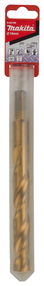 Accessori Makita D-65785 Punta per metallo HSS-TiN 18 x 191 mm