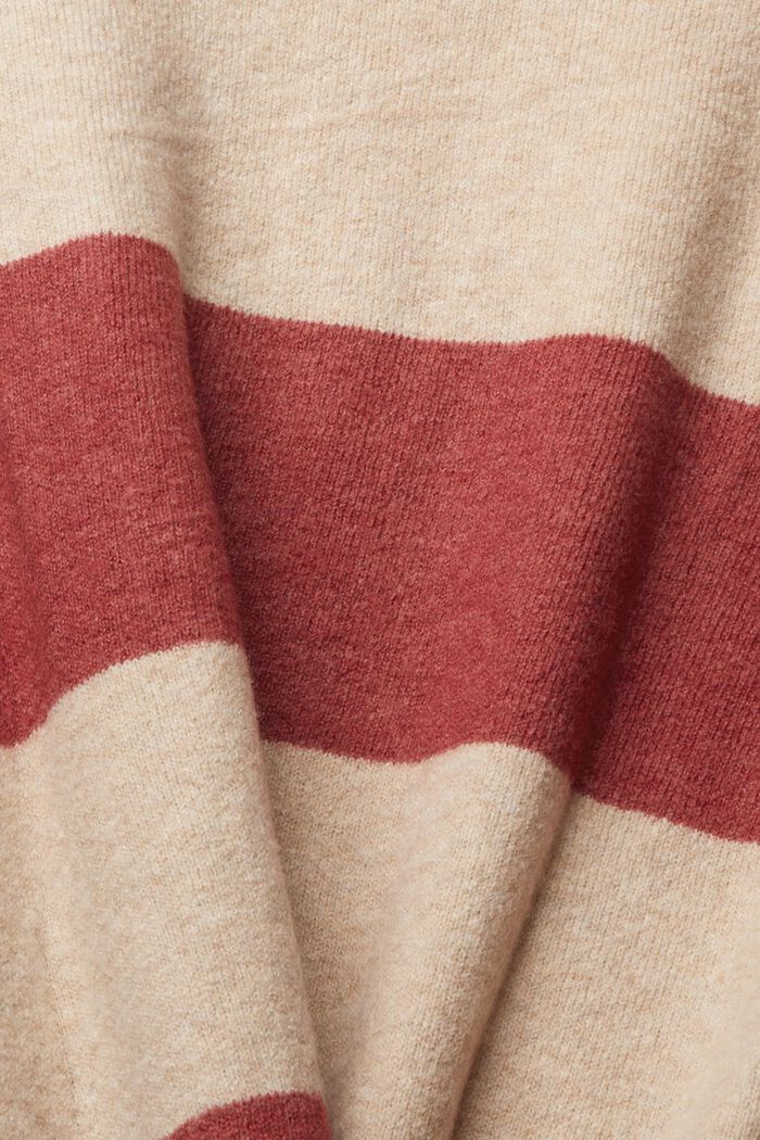 Mit Wolle: flauschiger Pullover