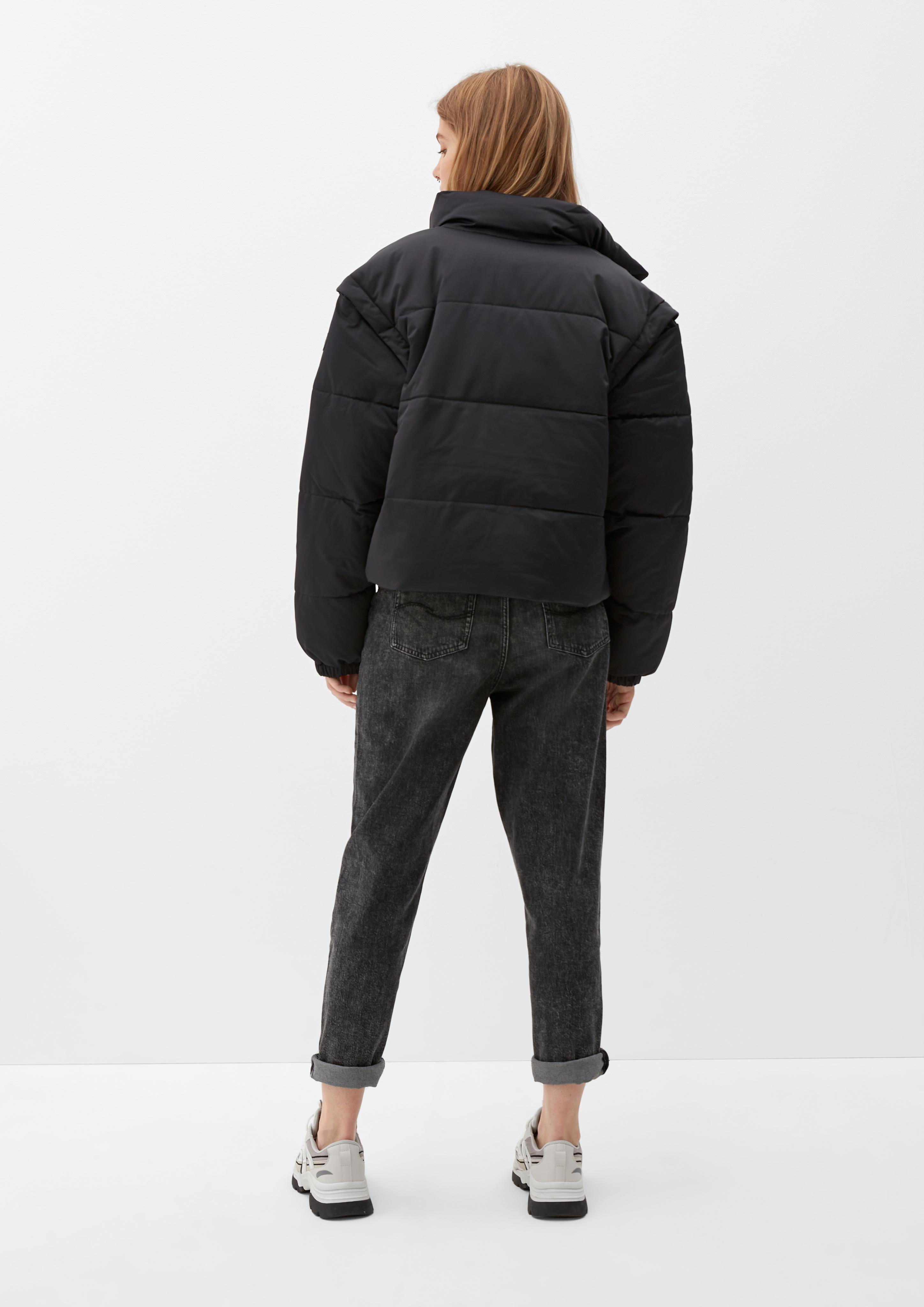 Puffercoat mit abnehmbaren Ärmeln  2116130-9999