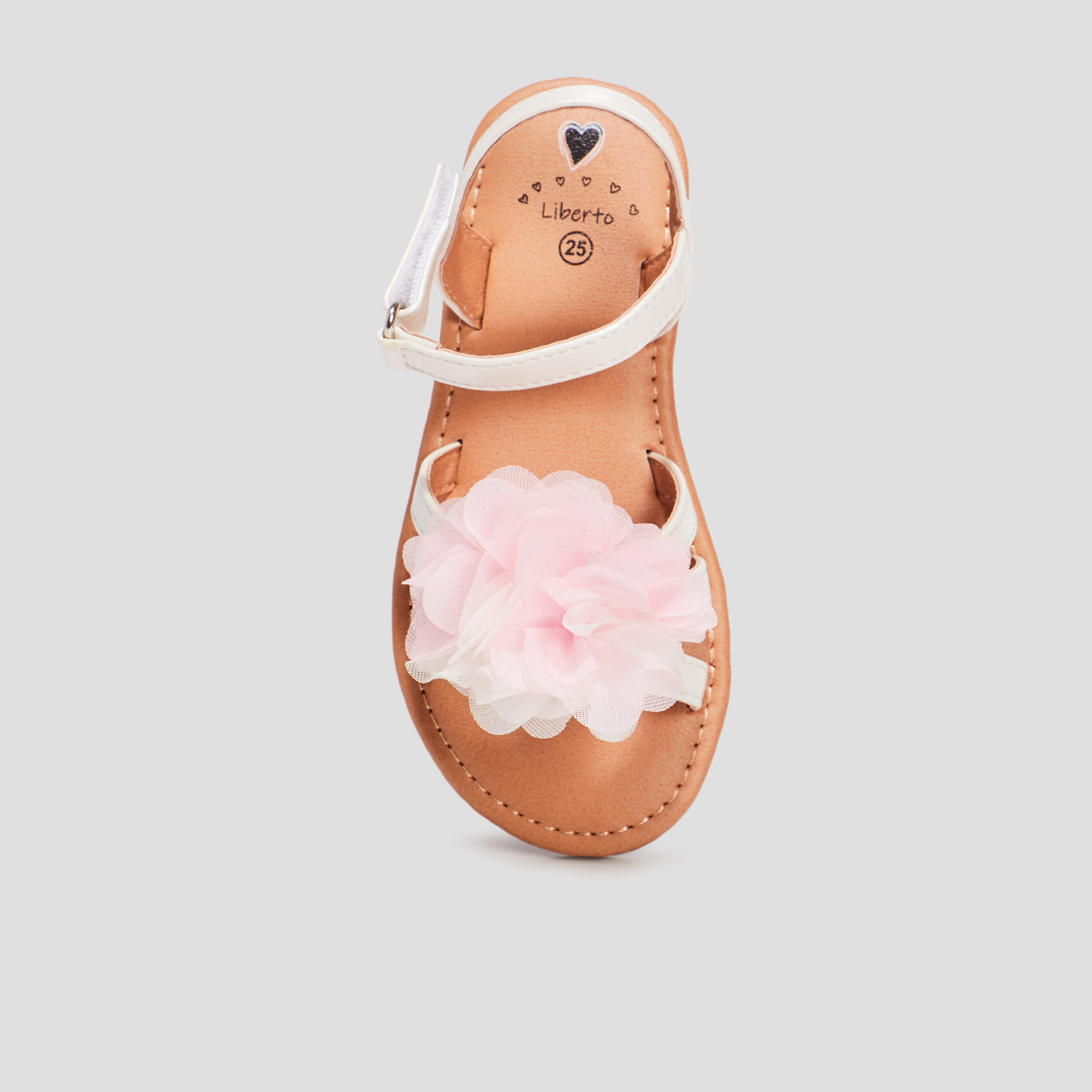 Sandales Liberto blanc fille | La Halle