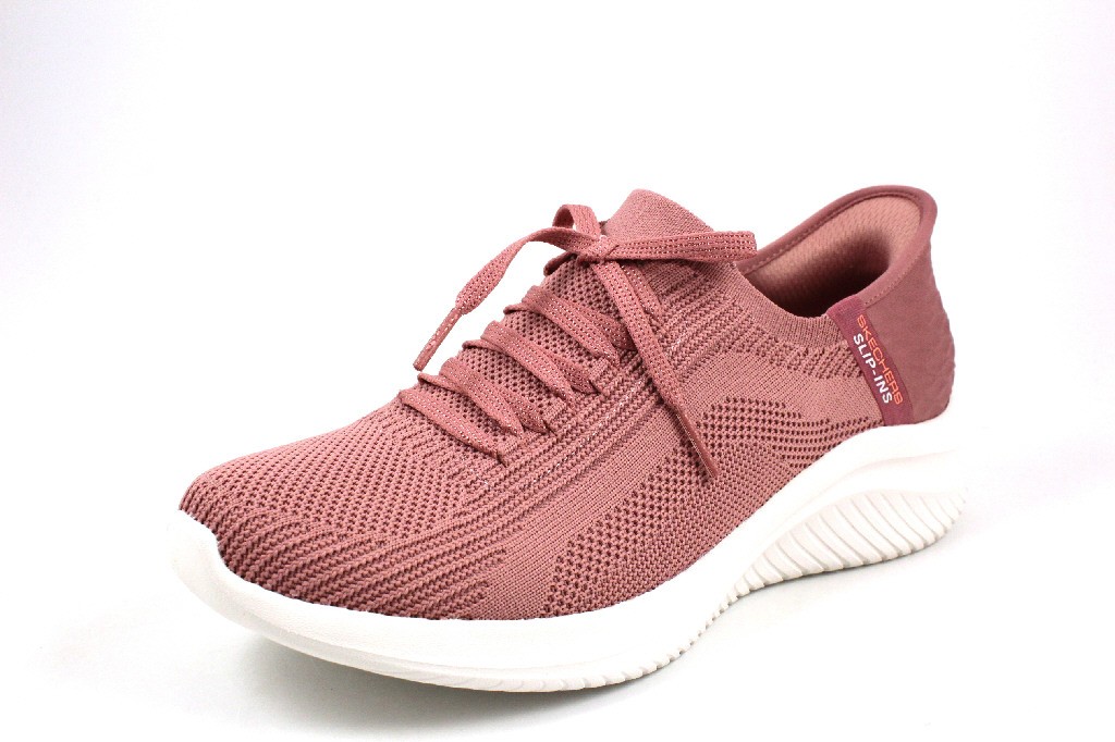SKECHERS Sportliche Slipper rot