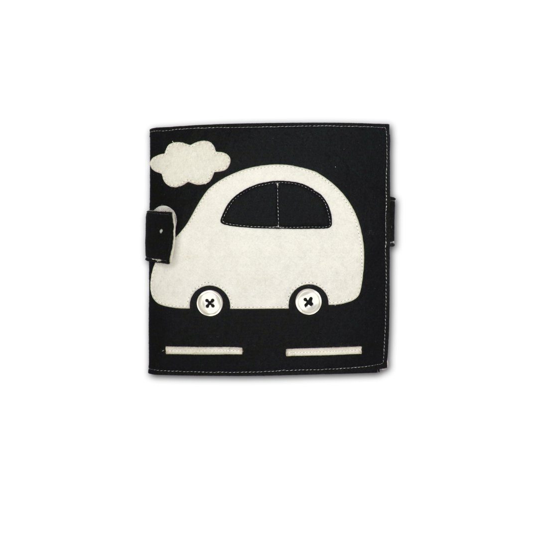 Jolly Designs Stoffbuch Black and White