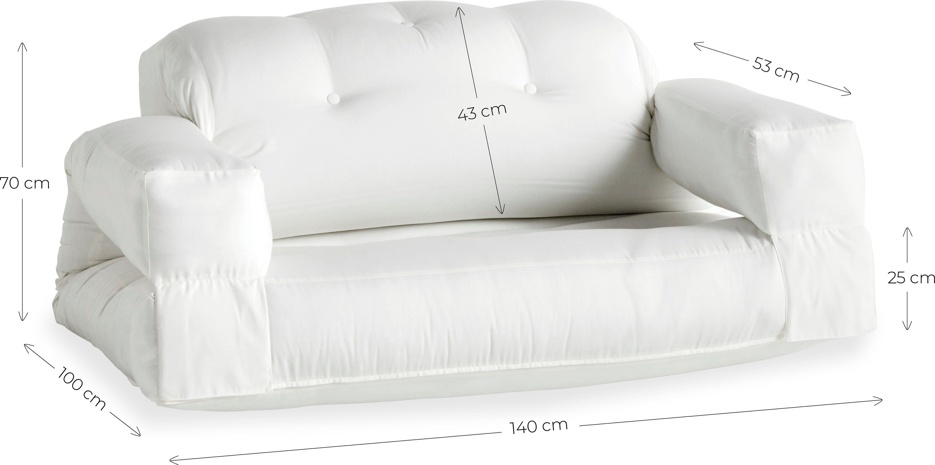 Karup Design Loungesofa Hippo, OUT