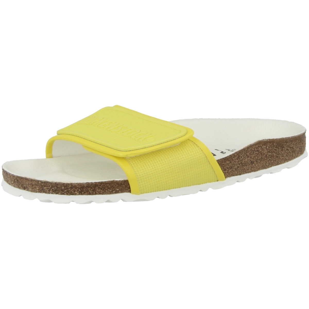 Birkenstock Tema Mikrofaser schmal Pantolette gelb