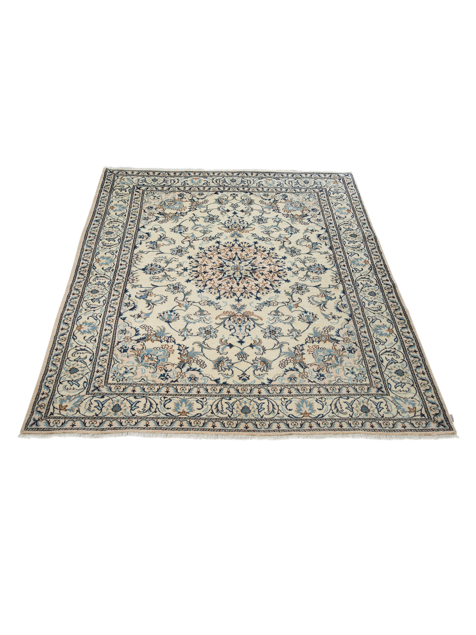 Kaschmar Nain 12 Lah ca. 175 x 245 cm, Unikat / Einzelstück