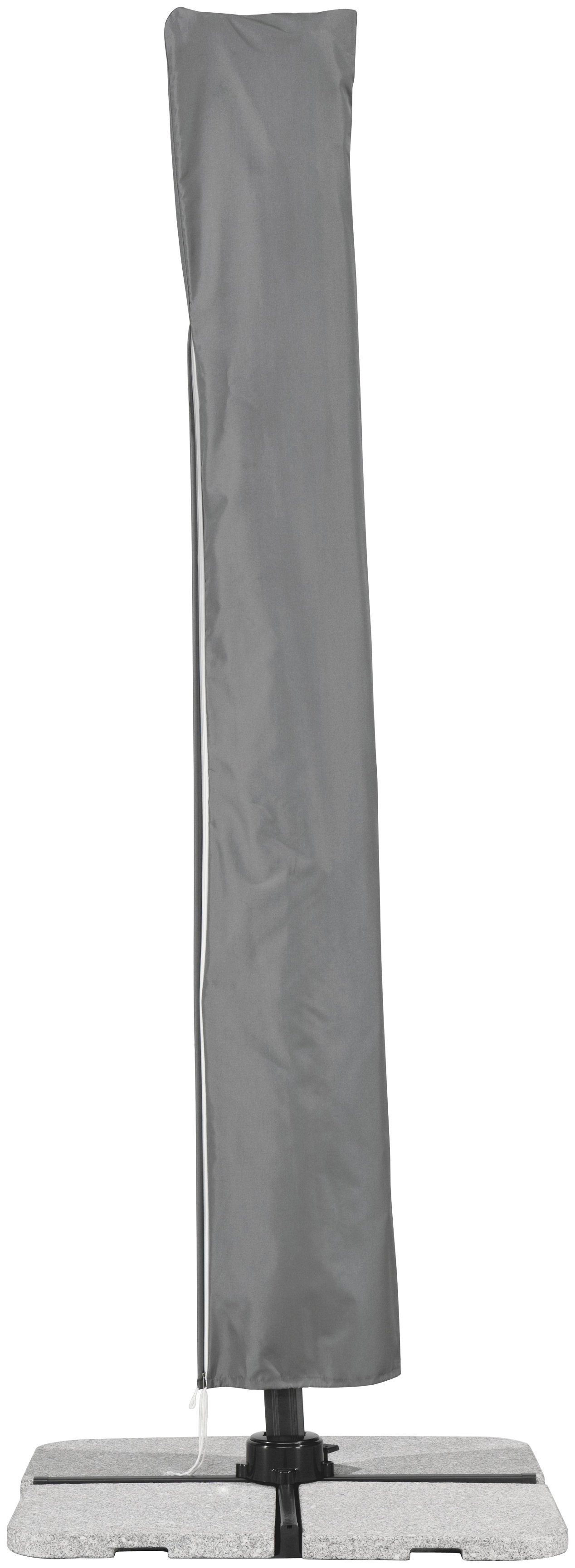 Schneider Schirme Ampelschirm Rhodos Junior, LxB: 270x270 cm, rot, quadratisch, ohne Wegeplatten
