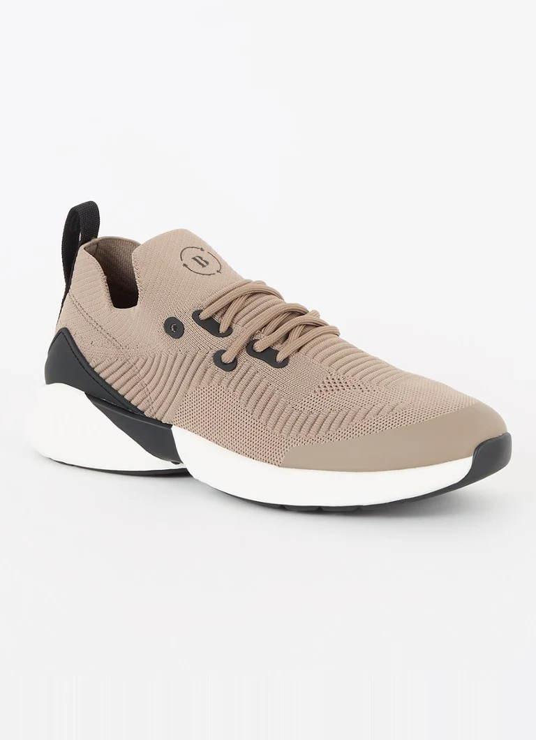 Boggi Milano  Willow sneaker met gebreid bovenwerk
