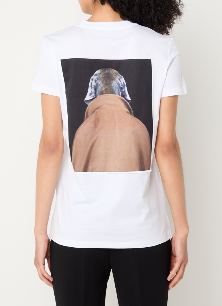Μπλούζα MaxMara Cipria με τύπωμα μπροστά και πίσω