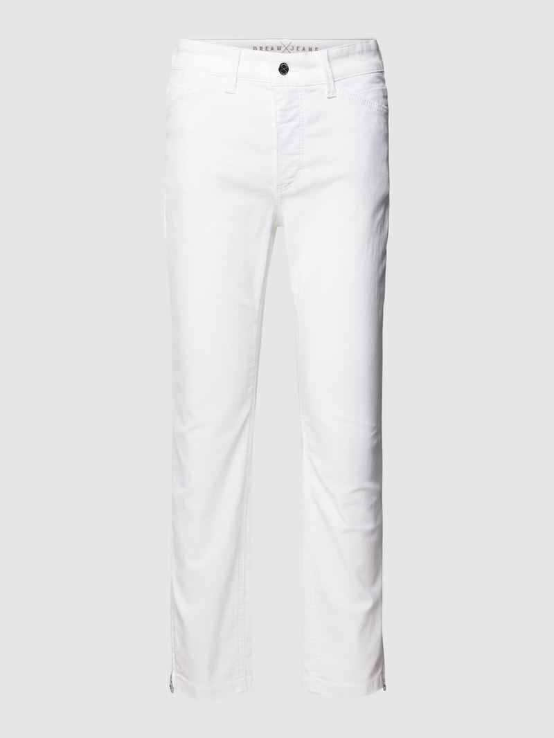 Jeans im 5-Pocket-Design Modell 'DREAM' in weiss
