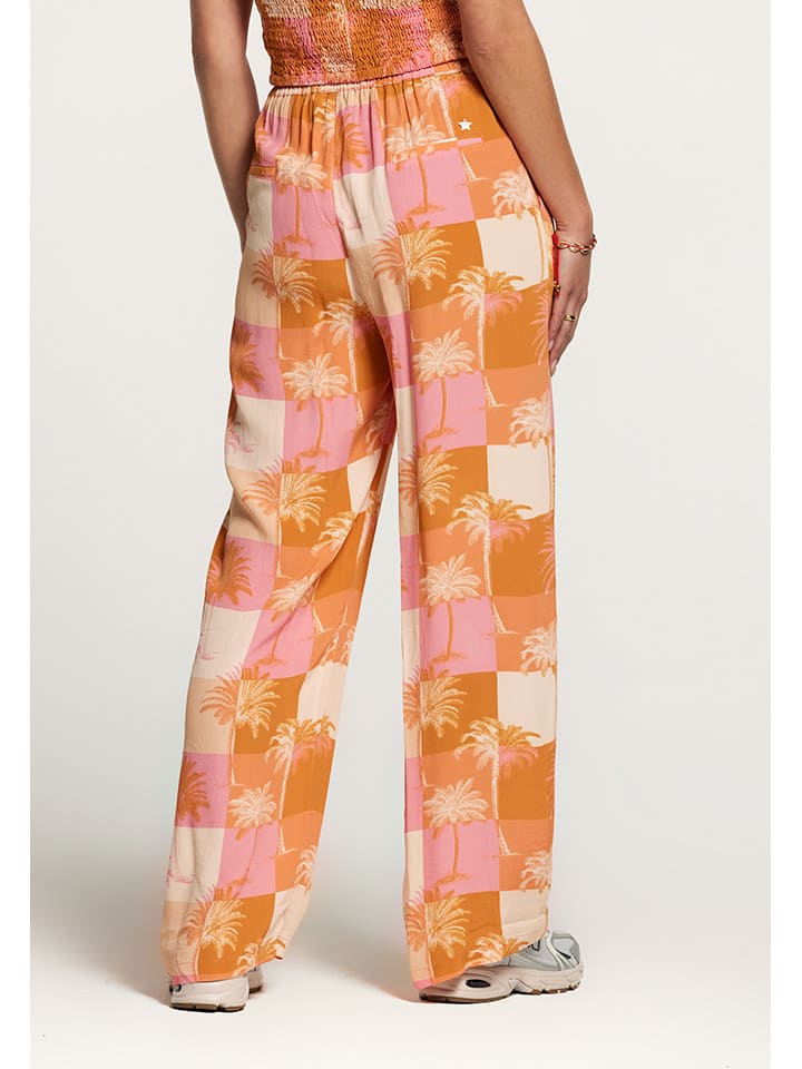 SHIWI Hose in Orange/ Rosa günstig kaufen XL
