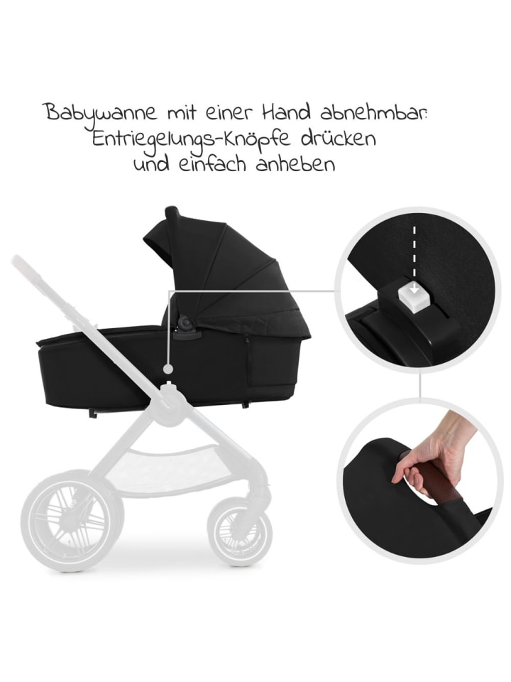 Hauck Kombi-Kinderwagen Walk N Care Air Set (mit Luftreifen) günstig kaufen onesize