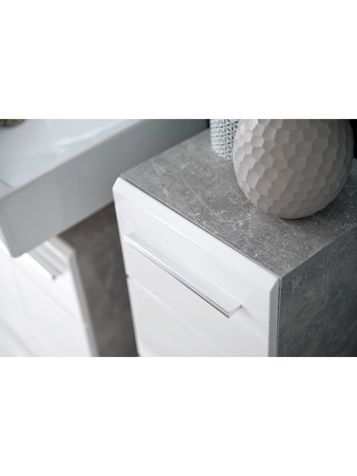 ebuy24 Badschrank NanoBad Beton Dekor 32 x 28 cm günstig kaufen onesize