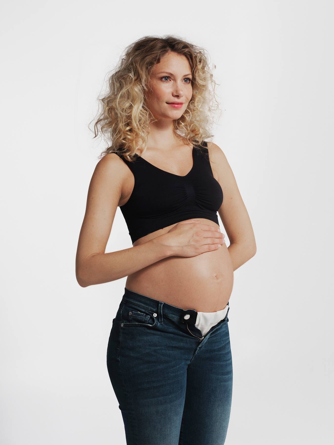 Carriwell Hosen-Erweiterung für die Schwangerschaft FLEXI-BELT CARRIWELL - marine/schwarz/wollweiß