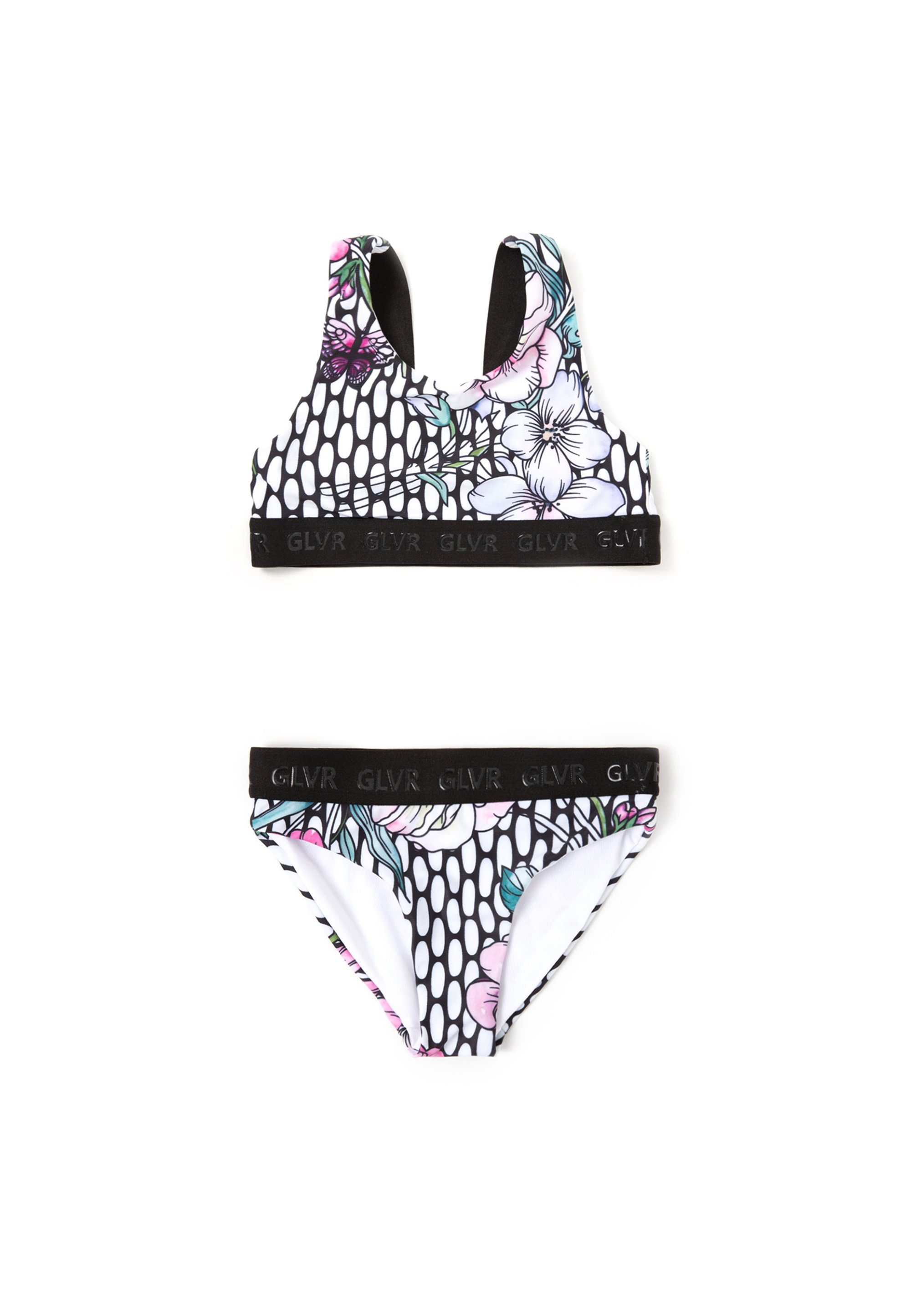 Gulliver Balconette-Bikini mit floralem Print