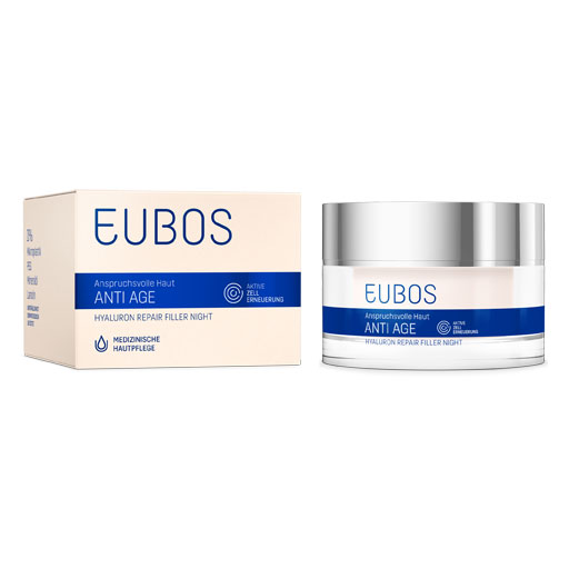 EUBOS ANTI-AGE Hyaluron Repair Filler Night Creme  50 ml  Creme