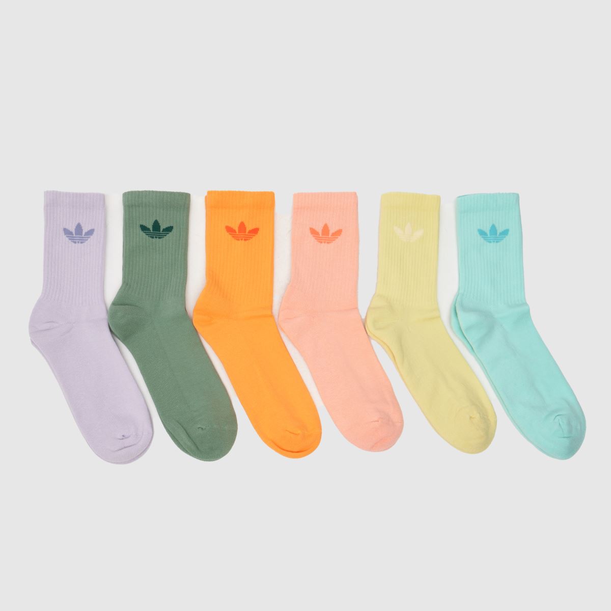 adidas multi tr crew strumpor 6-pack