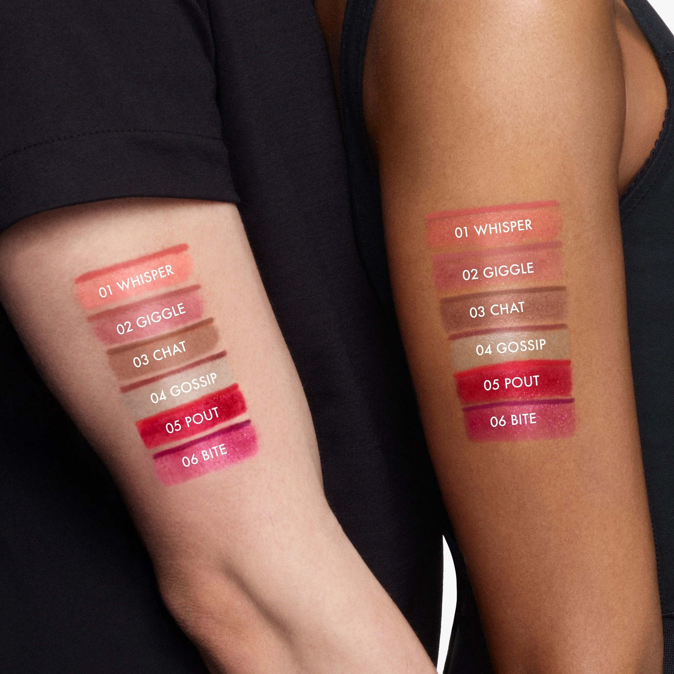 ¡Bésame el brillo labial! - Set de maquillaje, brillo labial, lápiz labial