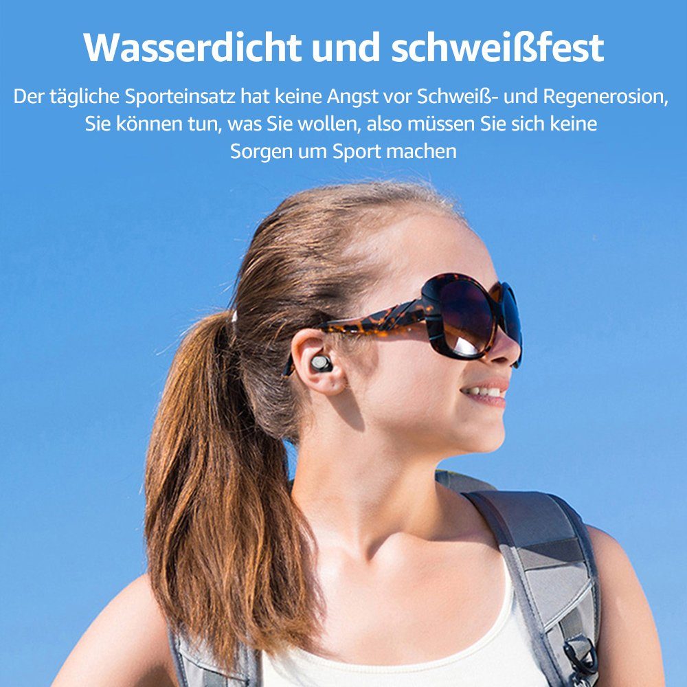 7Magic TWS In-Ear-Kopfhörer, True Wireless Bluetooth-Kopfhörer (Noise-Cancelling, Bluetooth, Wireless, für Android Iphone)