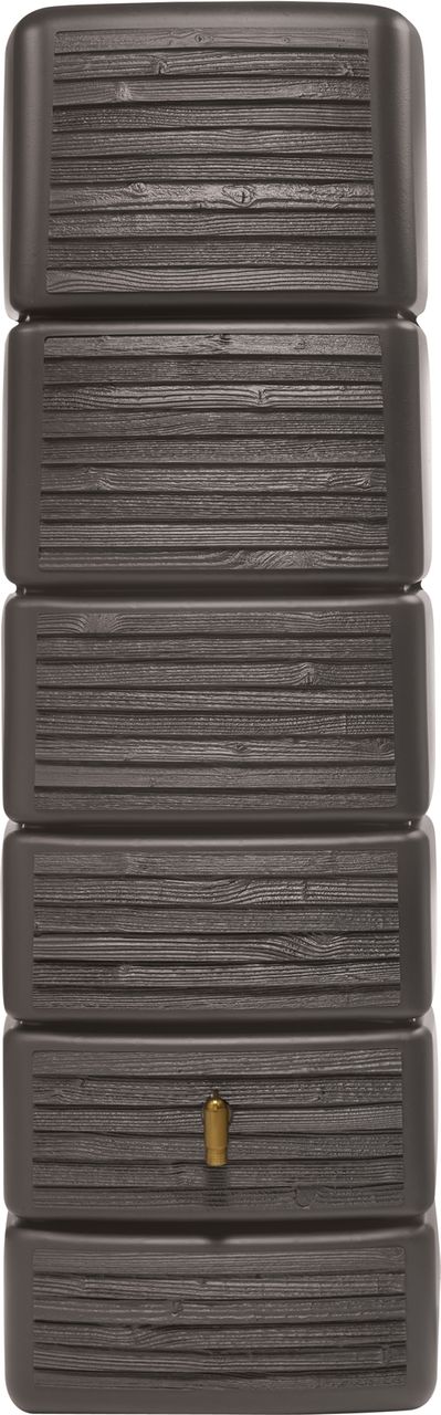 4rain SLIM WOOD DECOR Wandtank 330 Liter darkwood