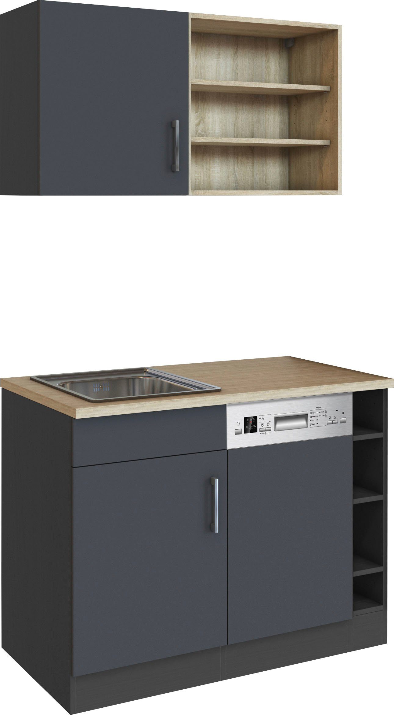 HELD MÖBEL Küche Mali, Breite 110 cm, mit E-Geräten