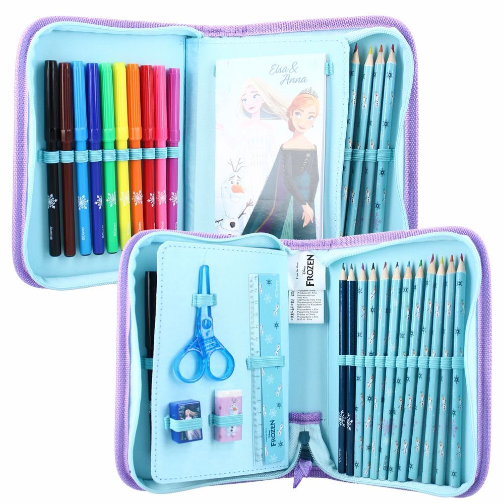 Frozen Federtasche Federtasche gefüllt  Eiskönigin Frozen Federmappe Schule