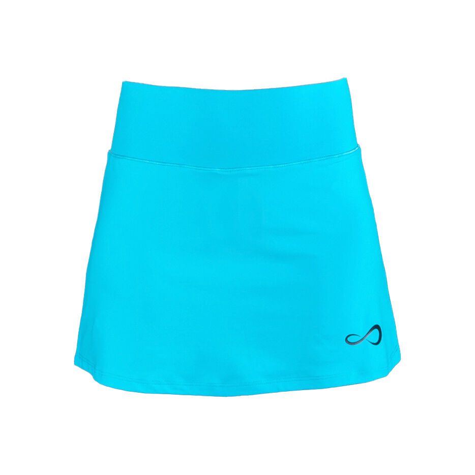 Minimal High Waist Rock Damen - Türkis, Schwarz