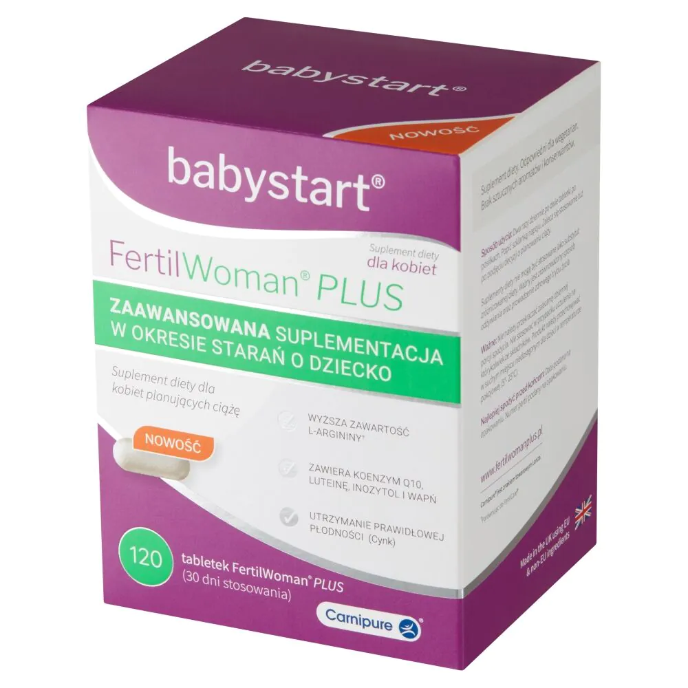 FertilWoman Plus – preparatas, palaikantis moterų vaisingumą, tabletės