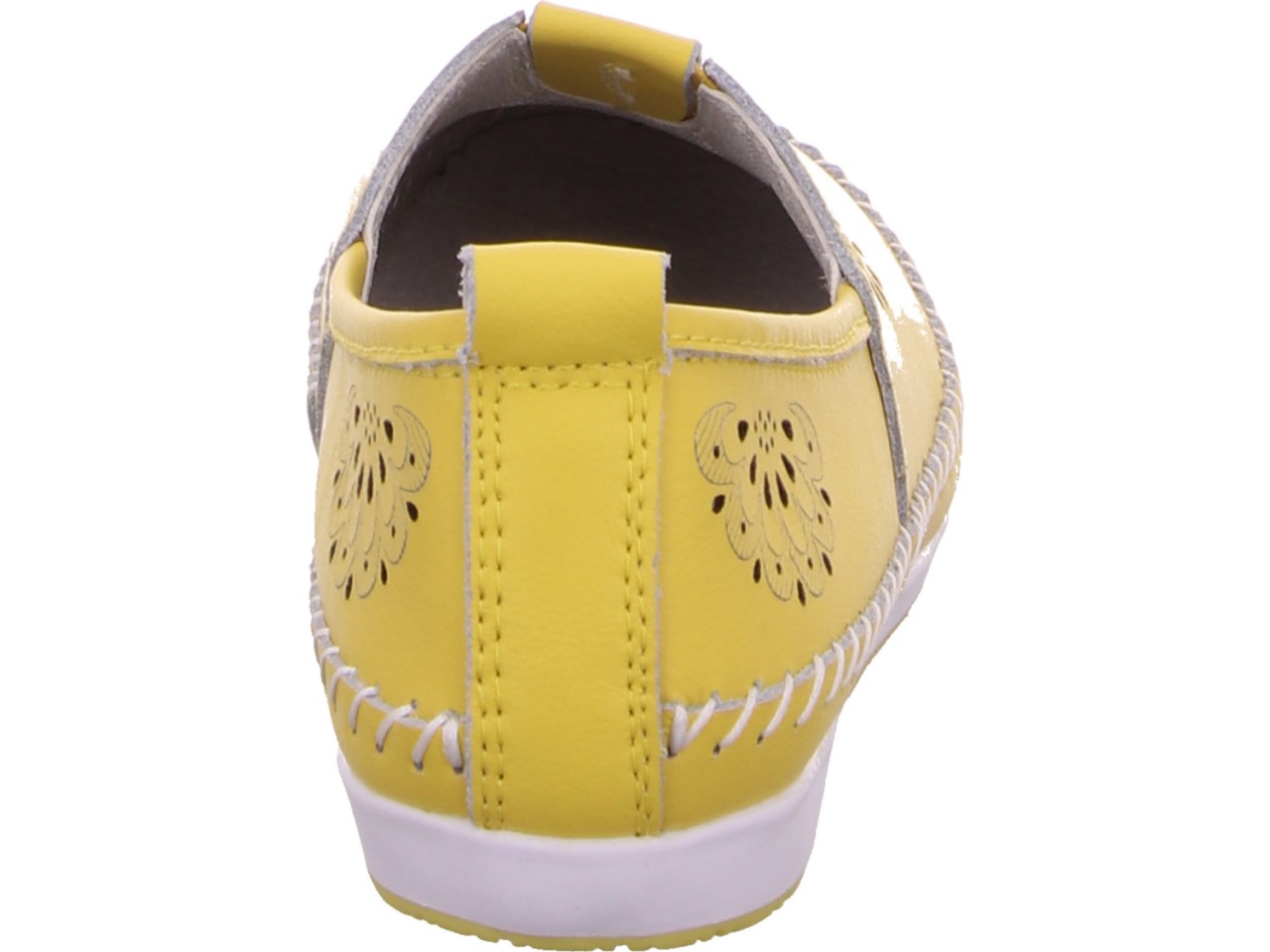 DIVERSE Sportliche Slipper gelb