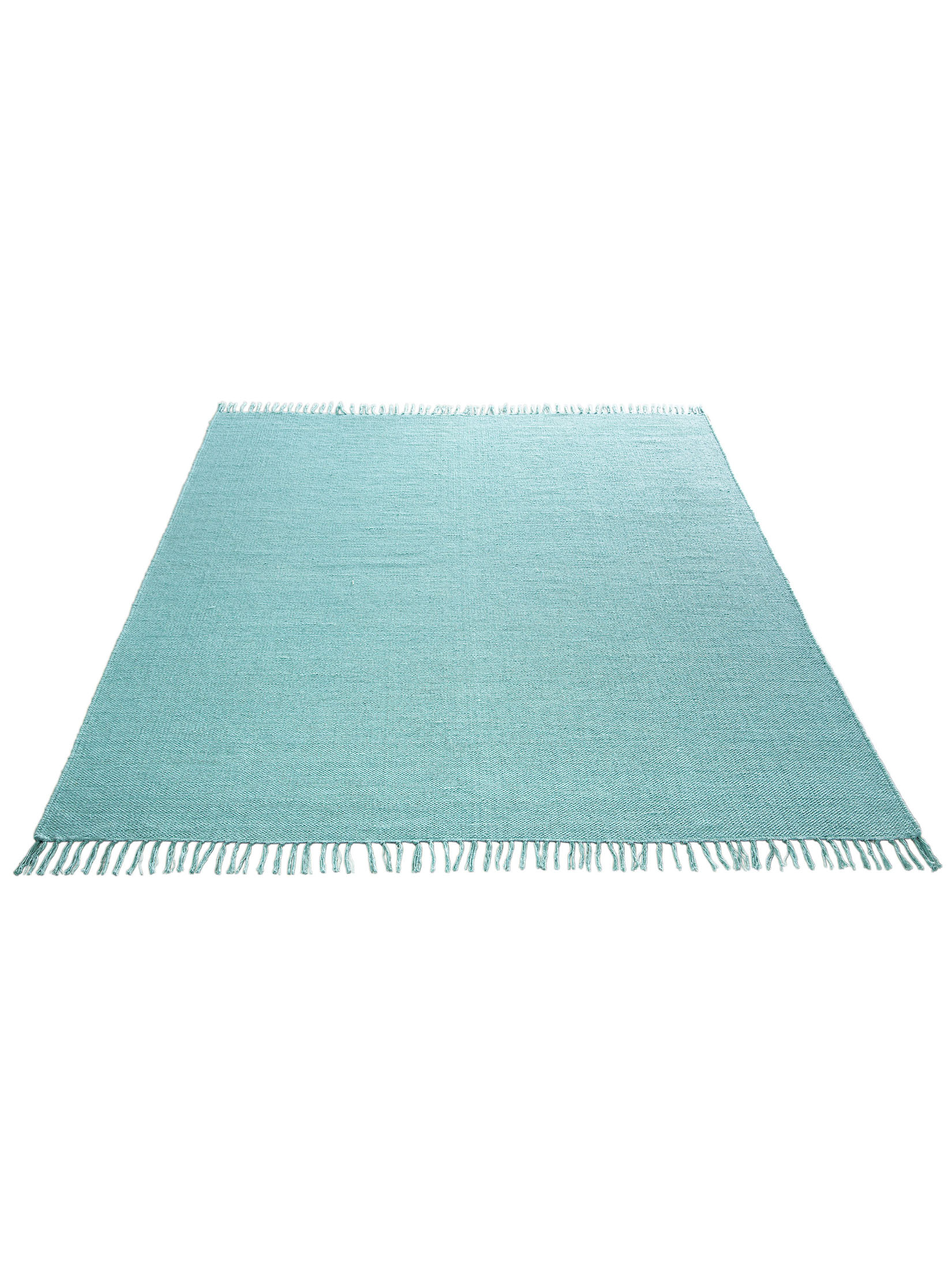 Summerweave Baumwoll-Teppich, Aqua