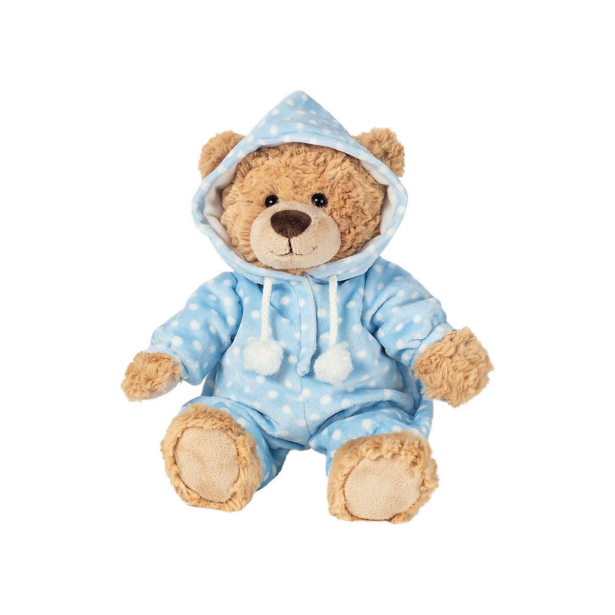 Schlafanzugbär blau 30 cm