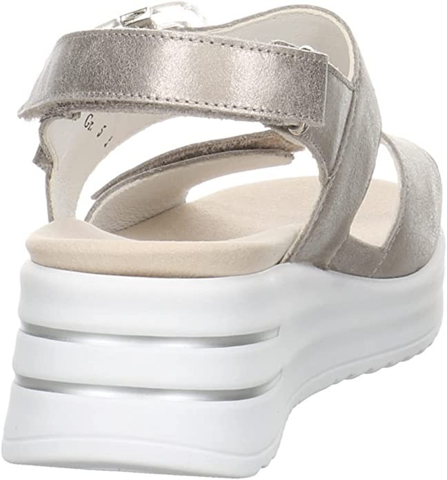 WALDLÄUFER Klassische Sandalen grau