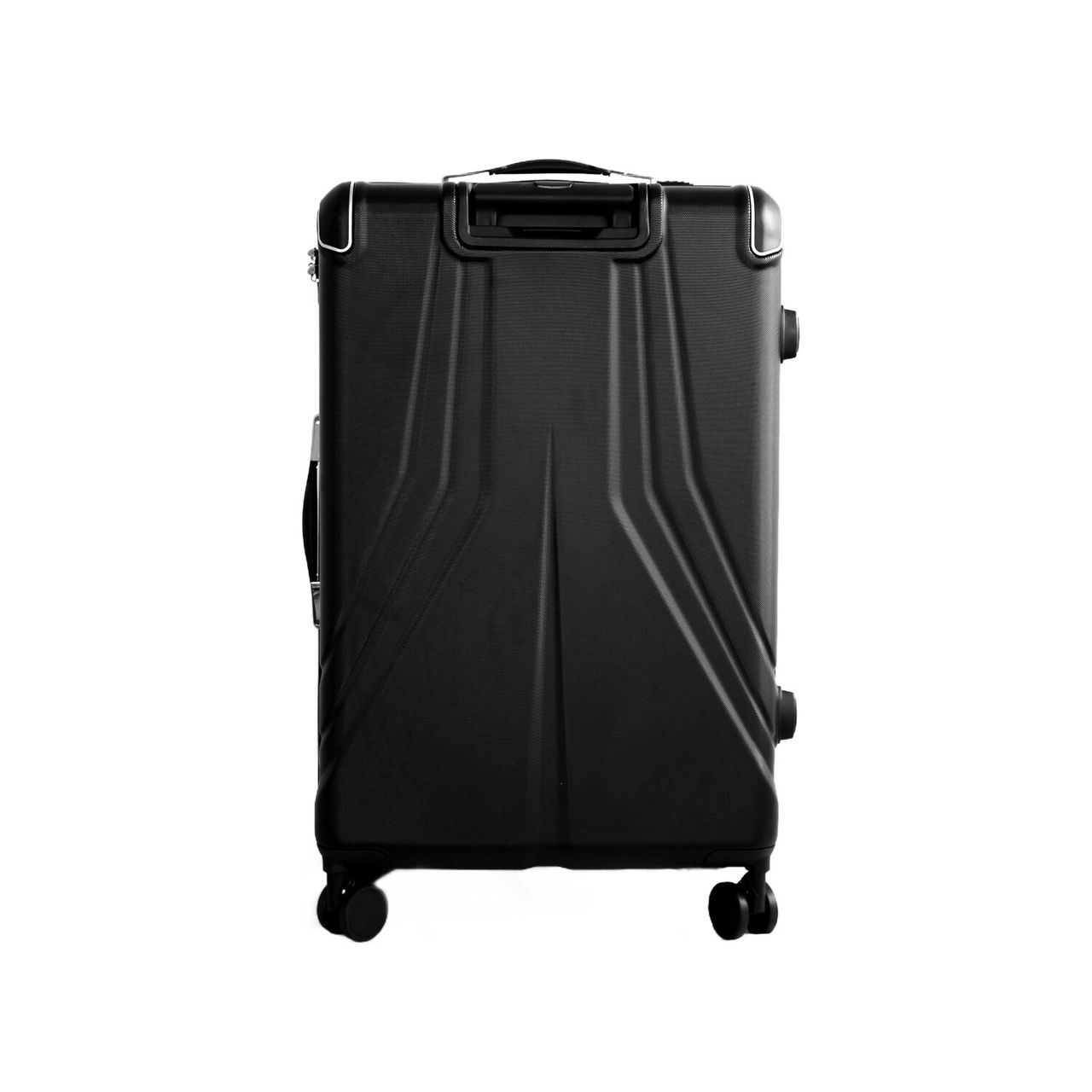 COFI 1453 3 Tlg. Koffer-Set Schwarz mit 4 Rädern Hartschale mit Kantenschutz 360° drehbar