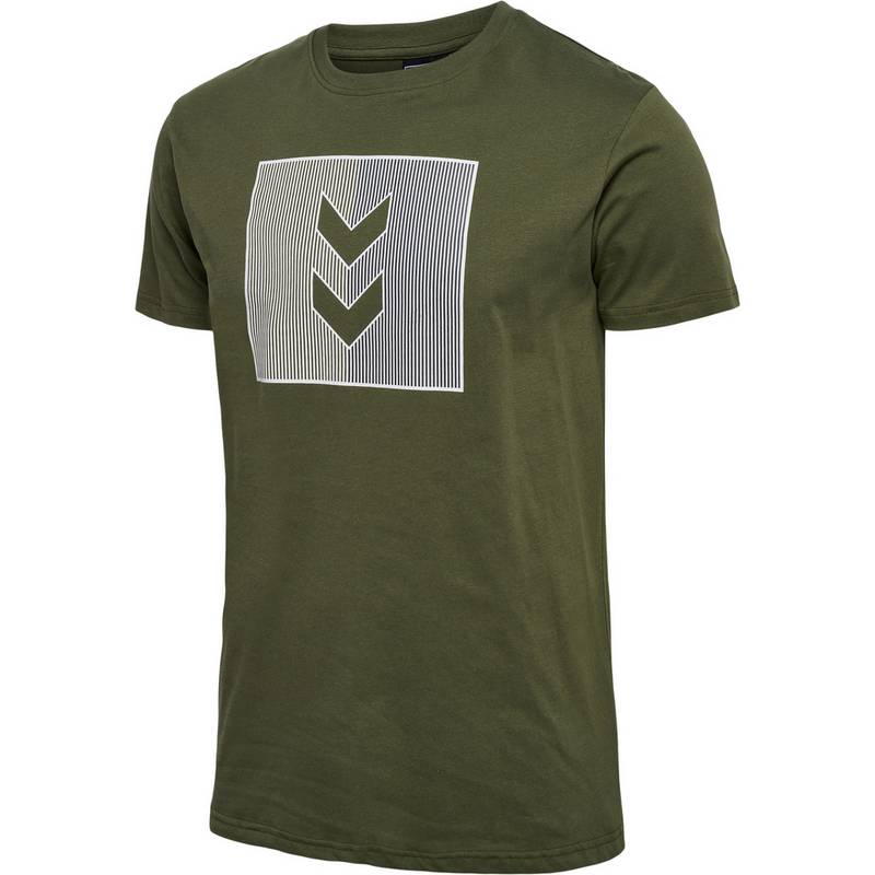 hummel hmlACTIVE STRIPE CO TEE S/S T-Shirt Herren