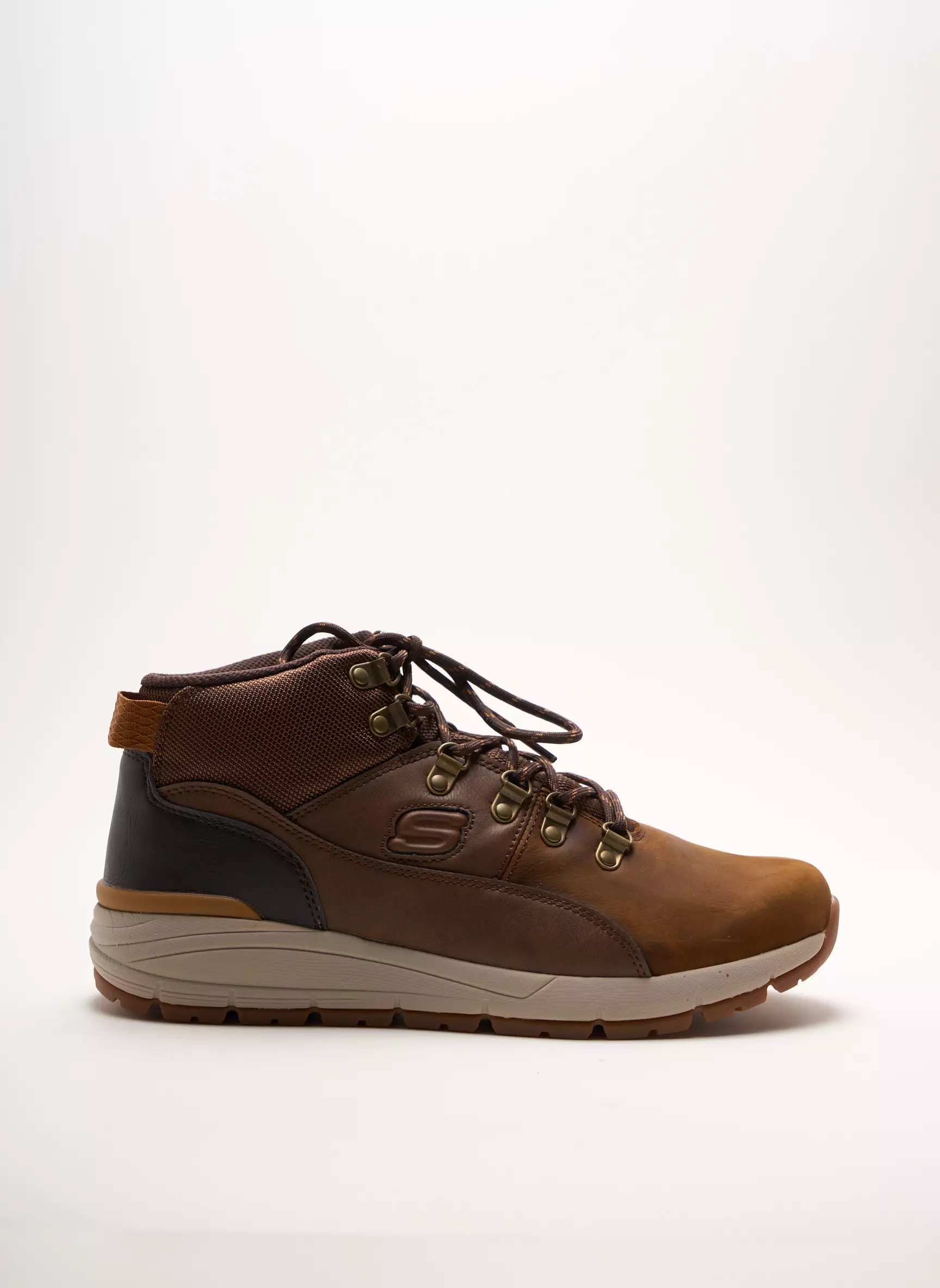 Skechers Baskets Homme couleur marron
