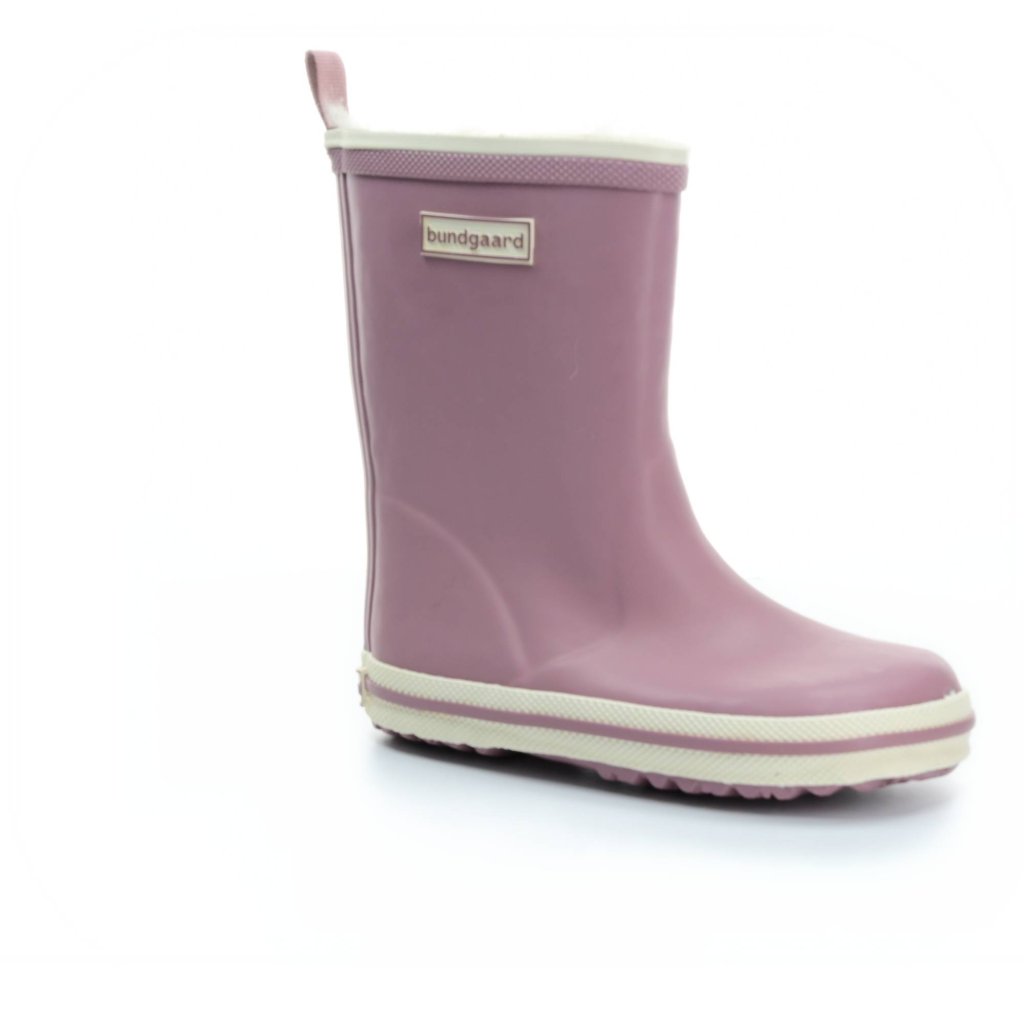 Bundgaard Charly High Dark Rose rosa gefütterte Gummistiefel