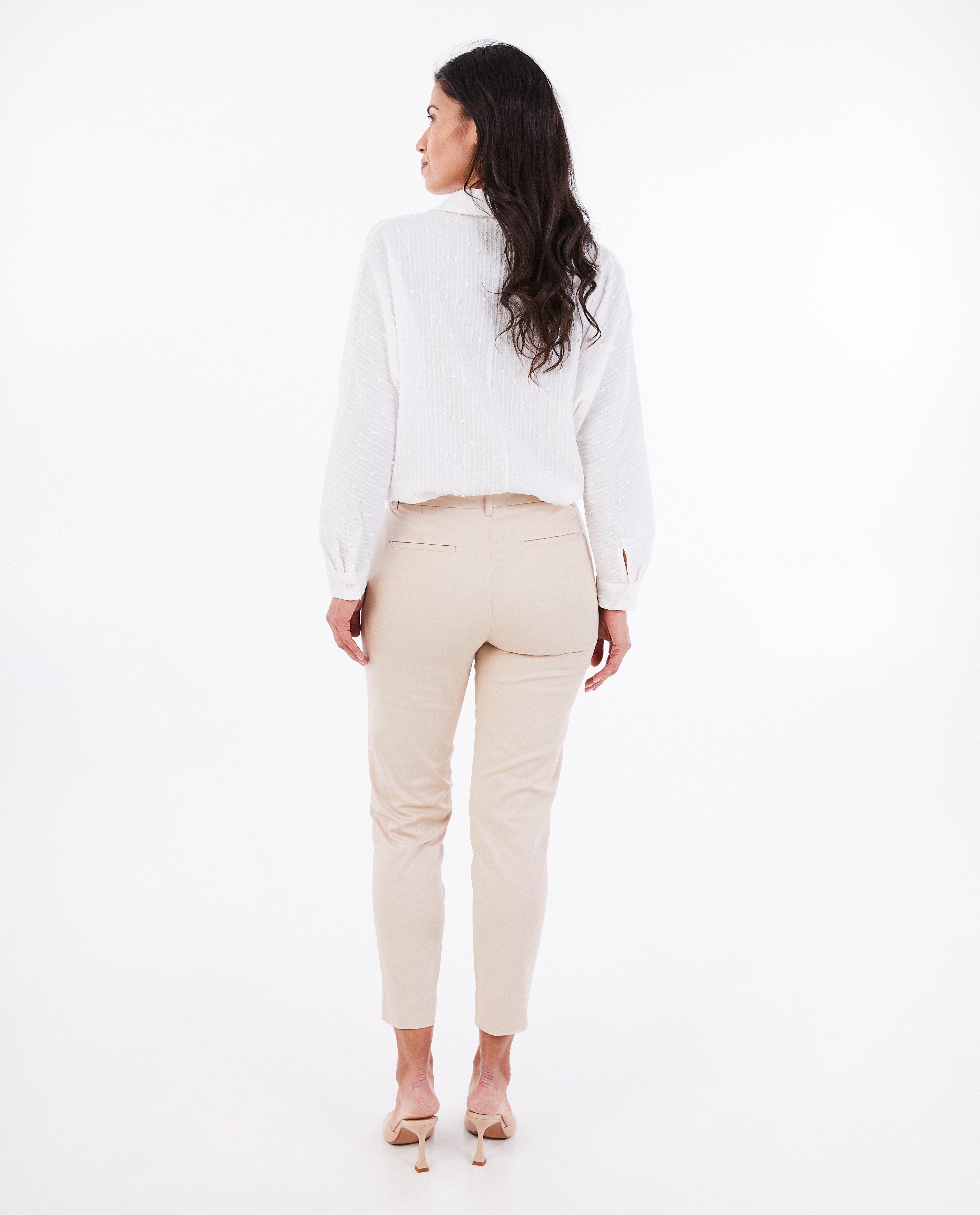 Pantaloni OVS bej albastru deschis