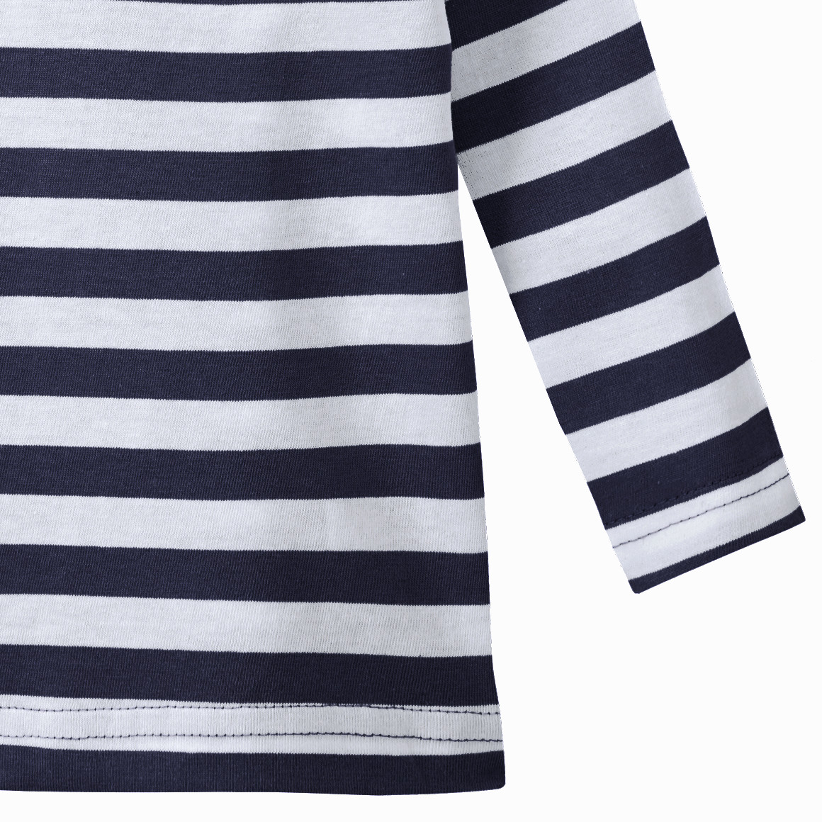 Baby Langarmshirt im Ringel-Look