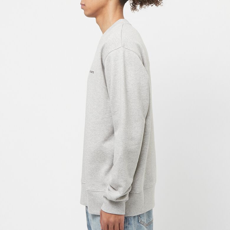 Norse Projects Arne Relaxed Organic Logo Sweatshirt light grey melange