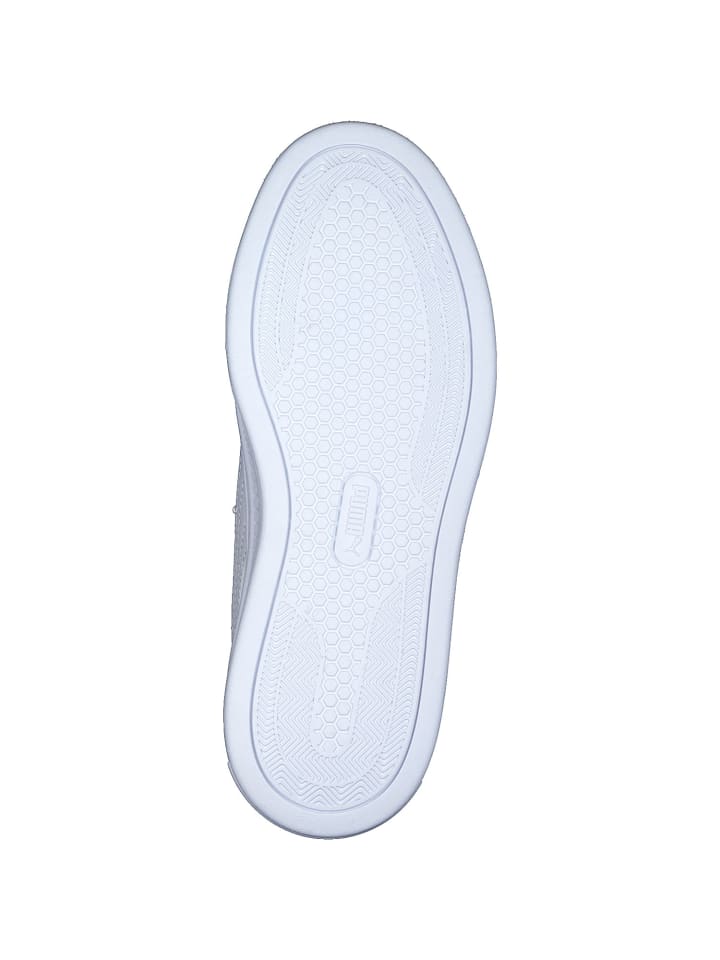 Puma Schnürschuhe in white/silver günstig kaufen