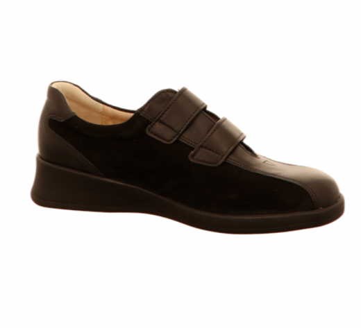 FINN COMFORT Freizeit Schnürer schwarz FinnNairobi