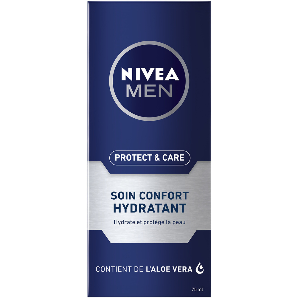 nivea PROTECT&CARE - Soin visage confort hydratation à l'Aloe Vera Crème soin visage homme