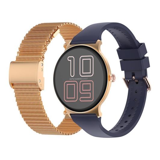 Ceas inteligent ECHO Rainbow Sunset - curea din piele