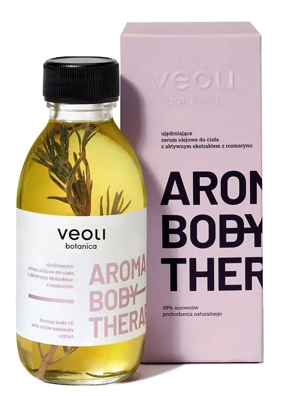 Veoli Botanica Συσφικτικός Ορός Σώματος με Έλαιο και Εκχύλισμα Δεντρολίβανου