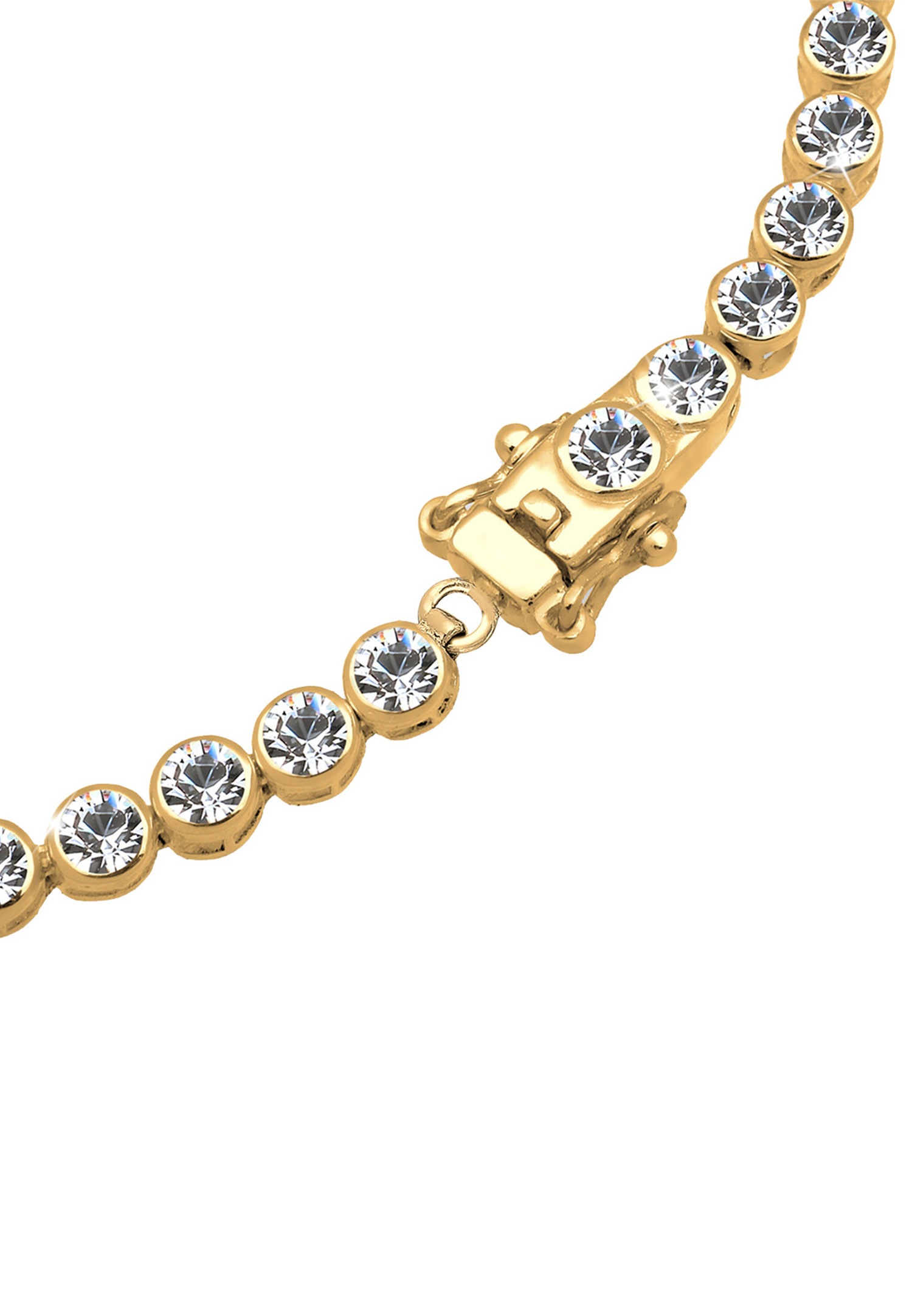 Anillo Elli para mujer con cristales de plata de ley 925