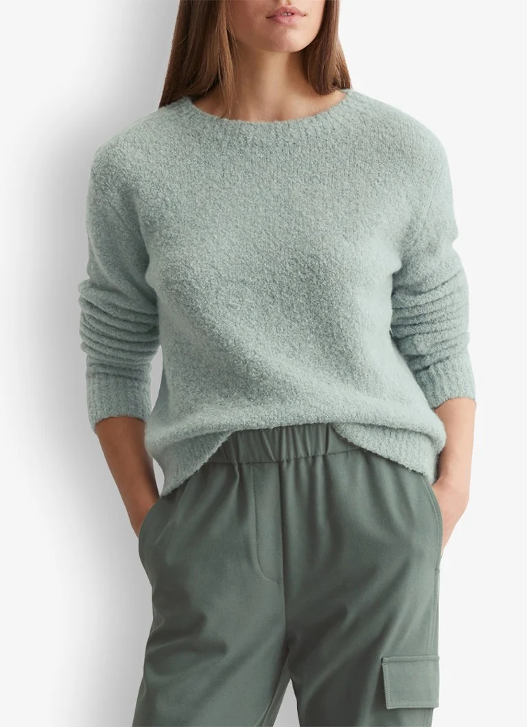Marc O'Polo Fine-knit pullover in alpaca wool blend