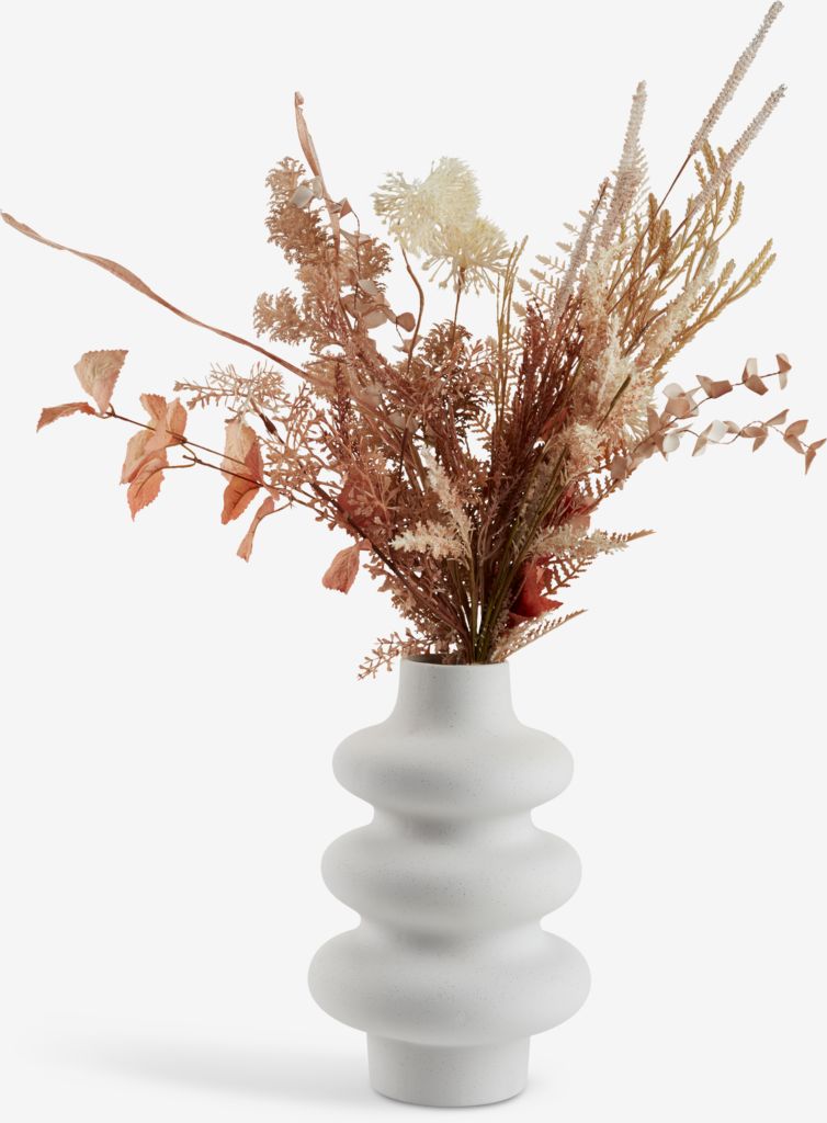 ALVIS ALVIS vase Ø20xH30cm hvit
