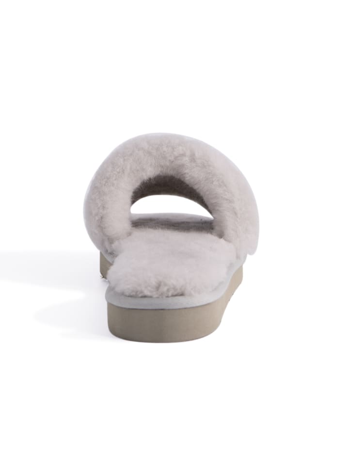 Aus Wooli Slipper Rosebay in Light Grey günstig kaufen